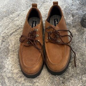 Sperry Men's Tan Leather Boat Shoes